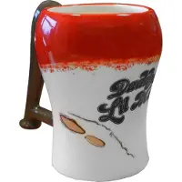 GB eye Tazza 3D 500ml - DC COMICS : Harley Quin Daddy's Lil Monster, Tasse, Marron, Rouge, Noir, Blanc