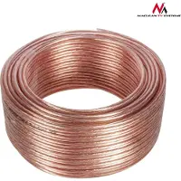 Macleans Bobine De Câble Haut-parleur Maclean 2x1,5mm² 25m (transparent)