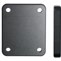 Brodit Plaque de montage Distance, Support pour smartphone, Noir
