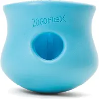 West Paw Zogoflex Toppl Treat Toy - Aqua - S