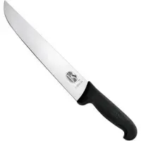 Victorinox - 5.5203.23 - Couteau Boucher 23cm Noir