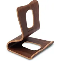 Terratec Support de plateau Holzeins, Support de tablette, Marron