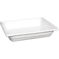 Olympia plat gastronorme 1/2 en porcelaine | pièces 1