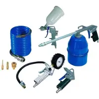 Michelin Kit de 8 accessoires pour tout compresseur monté sur réservoir