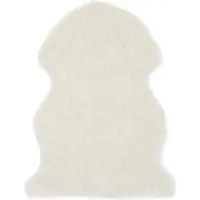 vidaXL Tapis 60 x 90 cm Peau de mouton synthétique Blanc