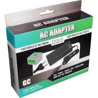 Infoboutik Eaxus Alimentation électrique convient à la Nintendo GameCube NGC ? - Câble d'alimentation de 2,40 mètres / Adaptateur secteur