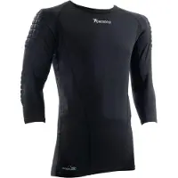 Precision Padded Baselayer Goalkeeper Junior Long Sleeve Protective Jersey Noir M