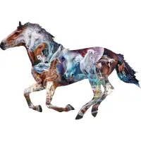 Sunsout Puzzle The Mystery of the Horse - 500 à 999 pièces