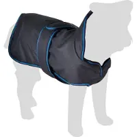 Flamingo Manteau d'hiver Isha, couleur bleu foncé, dimensions : 85 cm