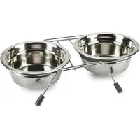 Beeztees Lumara Dinerset Deluxe en Acier Inoxydable - 16 cm