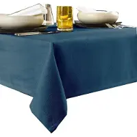 De Witte Lietaer Tafellaken De Witte Lietaer Gibson Turkish Blue-Ø 170 cm