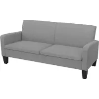 vidaXL Canapé à 3 places 180 x 65 x 76 cm Gris clair