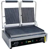 Buffalo Gril de contact à double rainure - 2900 W