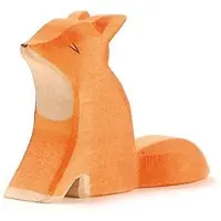 Ostheimer Figurine renard petit assis