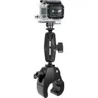 Ram Mounts Universal Action Camera Adapter Tough-claw Medium Clamp Mount Argenté
