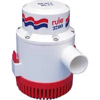 Rule Pumps Tdc Pump 3700gph 24v Blanc