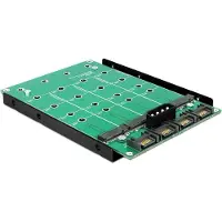 DeLOCK CR0012 3,5" Lecteur de multi-cartes interne USB 2.0 Noir