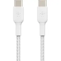 Belkin USB-C vers USB-C Câble 1 m Nylon Blanc