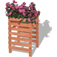 vidaXL Jardinière 38 x 36 x 60 cm bois