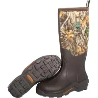 Muck Bottes de Pluie Muck Boot Men Woody Max Orange Lining Brown RT Edge-Taille 43