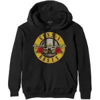 Guns n' Roses Sweat à capuche Classic Logo Homme Noir - Taille L