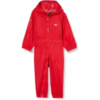 Trespass Button Suit Rouge 5-6 Years Garçon