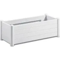 You do it Pot de plante blanc pour maison et jardin