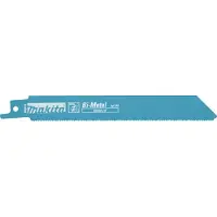 Makita B -05169 Lame De Scie Sabre - 152 X 1,4 Mm - Métal (5 Pcs)