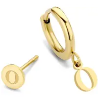 CO88 Collection Boucles d'Oreilles Dorées Élégantes de la Collection CO88 8CE-70371