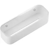 DECOR WALTHER Panier de Douche Decor Walther Stone 30 Mat Blanc Chrome