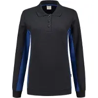 Tricorp 302002NavyRoyalblueM Polosweater Bicolor Dames (M)