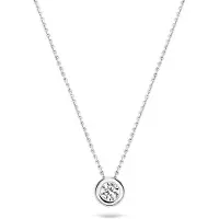 Blush Collier en or blanc 14 carats avec zircone 3052WZI