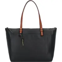 Fossil Cuir sac shopper sac à épaule Rachel Tote Black noir