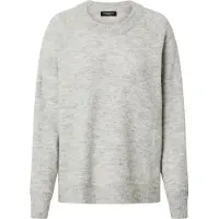 Selected Pull-over 'LULU' gris clair