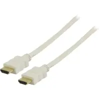GOOD CONNECTIONS HDMI (Typ A) — HDMI (Typ A) 19-Polig (3 m), Câble vidéo, Blanc