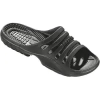 Beco Femmes, Chaussons, Sandale de bain, Noir, (39)