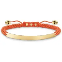Thomas Sabo Lba00508488l2 Bracelet Orange Femme