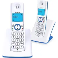 Alcatel F530 Téléphone sans fil Duo Bleu