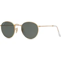 Ray-Ban Round Metal RB3447 - Rond Or Verres Polarisés