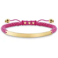 Thomas Sabo Lba00508489l2 Bracelet Doré Femme