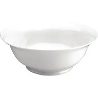 Olympia Saladier en porcelaine blanche 22 cm | 6 pièces