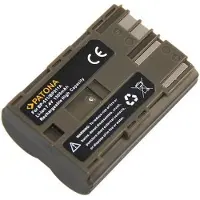 PATONA Canon BP-511 (Batterie de l'appareil photo), Alimentation pour appareil photo, Gris