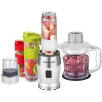 Concept sm3391 1,2 L Mixeur de table en acier inoxydable, blanc