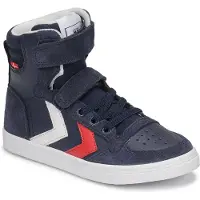 Hummel Baskets 'Slimmer Stadil' bleu foncé / rouge / blanc