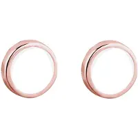 Elli Boucles d'oreilles 'Geo' or rose