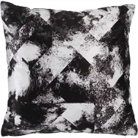 KAAT Amsterdam Coussin KAAT Amsterdam Ink Lines Noir (43 x 43 cm)