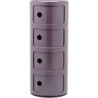 Kartell Componibili Classic Unité de Rangement Violet | 4 doors