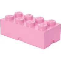 LEGO Bo te de rangement violet clair, brique 8 DIF