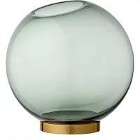 AYTM Globe - Vase Ø21 cm | Forest | Gold