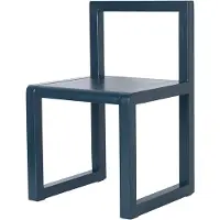 Ferm Living Little Architect Chaise pour Enfants Dark Blue